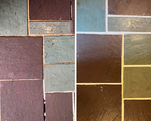 Floor Restored by Our Tile and Grout Cleaners in Indianapolis, IN